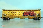 101465 American Line Azl Scale Ga Milwaukee Road Weathered Cu Hopper