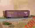 14203-2 Micro-trains Kadee Z-scale Southern Pacific Sp Rib Side Boxcar