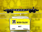 13445 14501 Flat Micro-trains Line Mtl Z Scale Gauge Mkt 40 Car Nib 13445 14501 Flat Micro-trains Line Mtl Z Scale Gauge Mkt 40 Car Nib