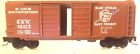 14804-2 Line Mtl Std Box Car Double Doors Ssw No
