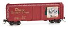14933-2 Micro Trains 40 Christmas Car