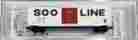 15608 Mtl 50ft Ribside Boxcar Plug Door Soo Line