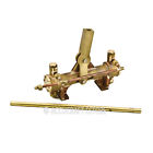 T191-01 2 - Ride- Scale 1 Double Water Pump Steel " Accucraft Ram Brass