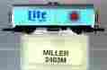 2403m 2402m Mille Rlite Beer Refrigerated Marklin Z Scale Gauge Mini-club Miller Lite Car Nib