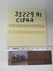 33229r Rklin Marklin Right Hand Window Insert Set Of New