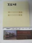 33242 Rklin Marklin Window Insert Set Of New