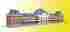 36704 Freidrichstahl Train Station Kibri Z Scale Red Brick Building Kit New Usa 0 Ship 4026602367040