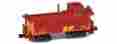 40009-1 American Z Line Azl Atsf Ce-1 Brass Caboose Kodachrome 999088