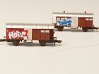 41.331.22 Class Freudenreich Limited Z Scale Fr 2 Box Car Set Graffitti Gms Swiss Sbb 41.331.22 Class Freudenreich Limited Z Scale Fr 2 Box Car Set Graffitti Gms Swiss Sbb