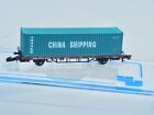 45.814.01 Freudenreich Fr Danish Dsb Flat Car In Metal Shipping Container