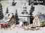 47613 7613 Christmas Village Building Kits Vollmer N Scale Winter Extras 5 New Usa Dealer 4026602476131