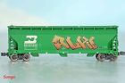 481649 American Line Azl Scale Gauge Burlington Northern Weathered Acf Hopper 481649 American Line Azl Scale Gauge Burlington Northern Weathered Acf Hopper
