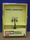 4822 Brawa Vintage Scale Double Street Lamp West Germany Nib 4822 Brawa Vintage Scale Double Street Lamp West Germany Nib