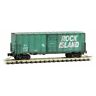 50344180 Microtrains Rock Island Weathered Standard Box Car 695140070190