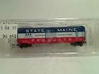 50500322 Line Bangor Aroostook Single Door Boxcar Mib Mtl 695140053674 50500322 Line Bangor Aroostook Single Door Boxcar Mib Mtl 695140053674