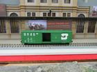 51054120 Line Mtl Rib Side Box Car Burlinton Northern Rd Nib