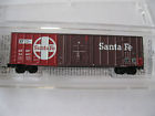 51100210 Micro-trains Box Car 50 Stock Santa Atchison -scale Fe Topeka 51100210 Micro-trains Box Car 50 Stock Santa Atchison -scale Fe Topeka