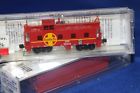 100030 51150 Line Scale Micro Trains Santa Fe Steel Side Caboose Mtl