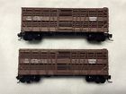 00110 520 Line Mtl Scale Set Of Canadian Pacific Stock Cars