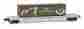 52400107 Micro-trains Line Mtl Z Scale Us Army 60 Flat Car Sleepy Time Container 695140048335