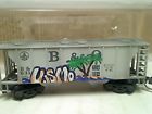 53144230 Line Micro Trains Baltimore Ohio Weathered Covered Hopper 695140059706