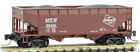 533-00-141 Line Micro Trains Scale Milwaukee Road Twin Bay Hopper Rd