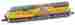 61004-4 American Z Line Azl Scale Union Pacific Sd70m Locomotive Road Number 4944