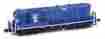 62012 American Z Line Azl Scale Missouri Pacific Mopac Gp9 Locomotive