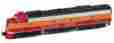 62602-1 American Z Line Azl Southern Pacific Daylight E-8 A Scale Locomotive Road 6046