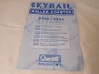 6430-6435 Quercetti Instruction Manual And Guide For Skyrail Roller Coaster Toy