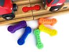 670221357414 Trainlab Dog Bone Train Track Adapter Connectors Brio