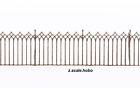 813171 Archistories Z Scale Fences 4016139317281