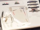 81951 Marklin Manual Turnout Extension Set In With Two Cars Ed