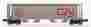 85107 Intermountain 59 4-bay Cylindrical Covered Hopper Trough Hatch Version 844201085073