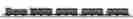 87506 Marklin Z Sncb Belgian State Railroad Passenger Car Set 5