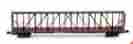 90358-1 American Z Line Cn Centerbeam Flat Car Set