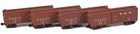 913111-2 American Line Azl Scale Rgw Outside Braced Box Car Pack