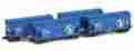 913900-1 American Z Line Azl Scale Great Northern Acf 2 Bay Hopper 4 Car Set