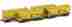 913902-1 Azl Z Scale Chessie B O C Acf 2 Bay Hopper 4 Car