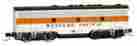 98002422 Micro-trains Line Mtl Z Scale Western Pacific F7 Powered B Unit Locomotive 695140055890