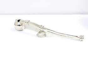 4334440922 Acme Boatswains Call Whistle Pipe No. 12 Silver
