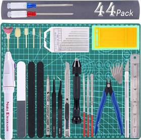 B0bx2vwlnd Alcyuh 44pcs Gundam Model Tools Kit Gunpla Tool Hobby Kits Bandai Gunda