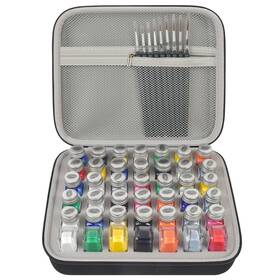 B0crnrygs2 Alkoo Model Paint Storage Case For Testors Set Paints Organizer Carrying