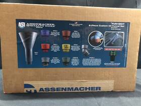 Cln072091 Assenmacher Specialty Tools Fun19kt Fun19kit 8 Piece Custom Oil Funnel Set