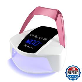 Ayshone B0dh39rczl Rechargeable Uv Led Nail Lamp96w Cordless Light For Dryer 48