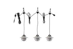 0007010000 Barebones Living Edison String Light - Forest Lantern And Railroad