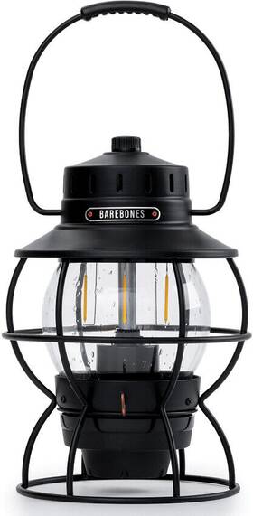 Liv-182 Barebones Living New Railroad Lantern Black