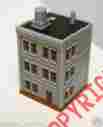 Bk605 Outland Models Railway City Downtown Classic Office Building Stackable Z Scale 707948563788