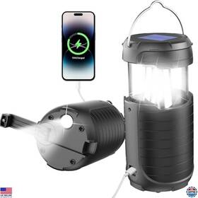 Brand Juvihuxy Lyd-02 Ultimate Solar Camping Lantern - 5000mah Rechargeable Led Waterproof Hand