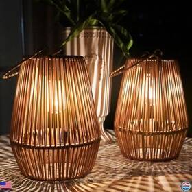 Brand Kagoling Handlan-02 2-pack Solar Lanterns - Waterproof Hanging Lights For Garden And Patio